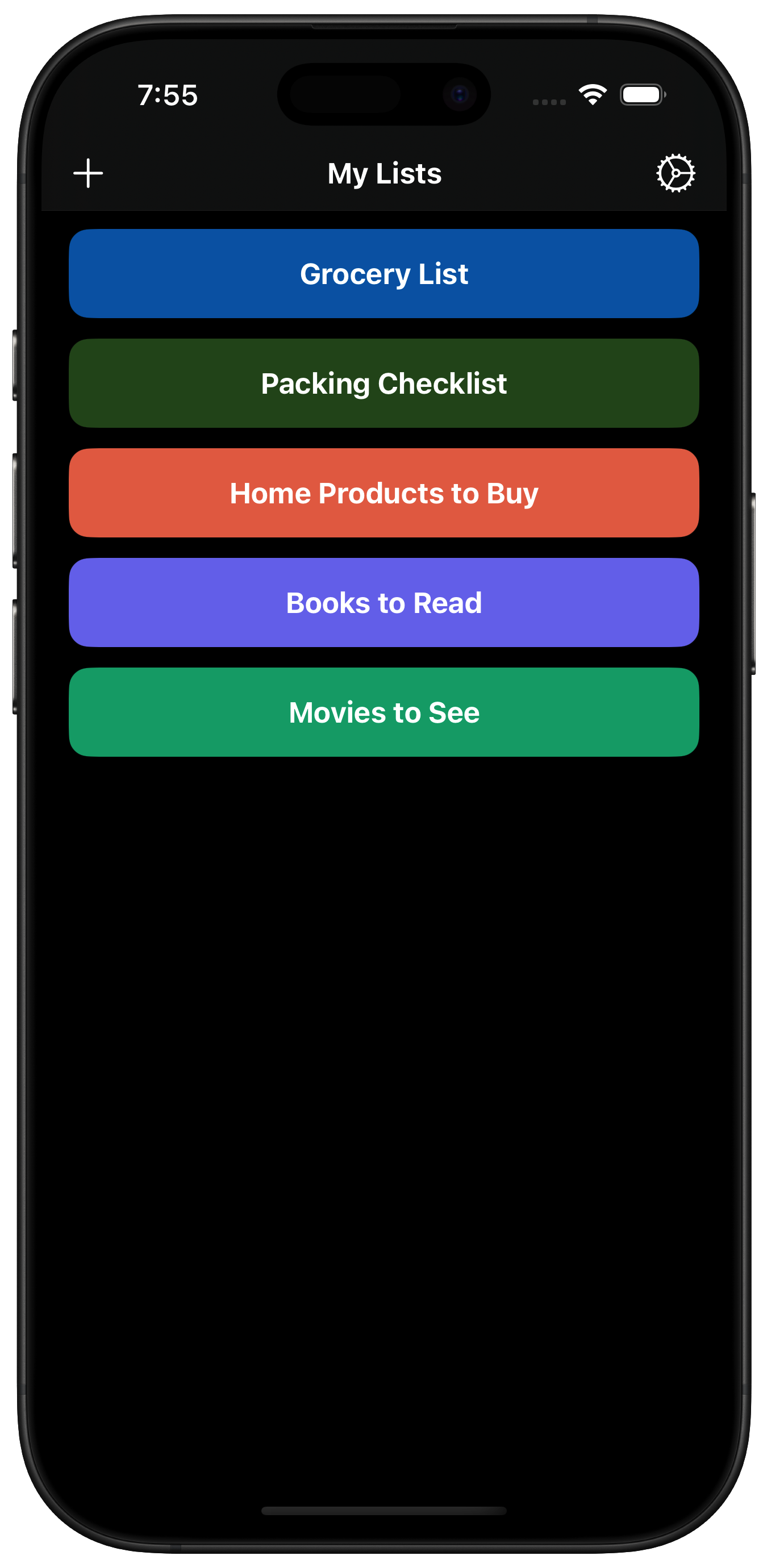 WhateverList Screenshots